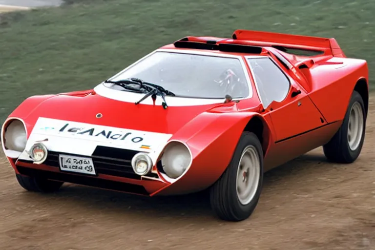 Prompt: Lancia Stratos