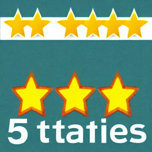 Image similar to five stars