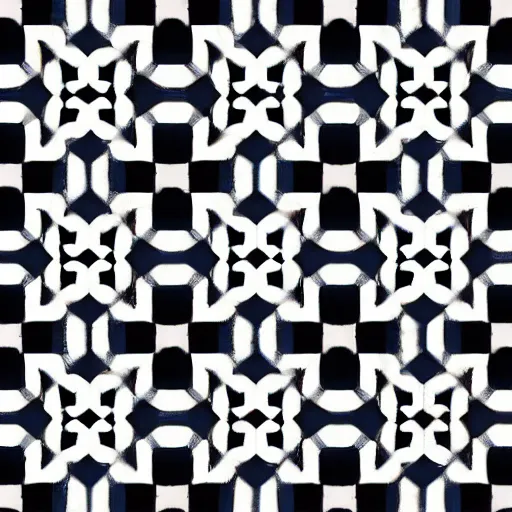 Prompt: a pattern with six-way symmetry