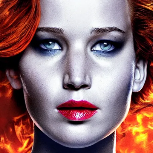 Image similar to Mystique by Jennifer Lawrence