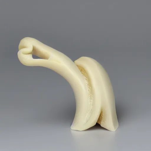 Prompt: ivory tusk carved in the shape of homer simpson