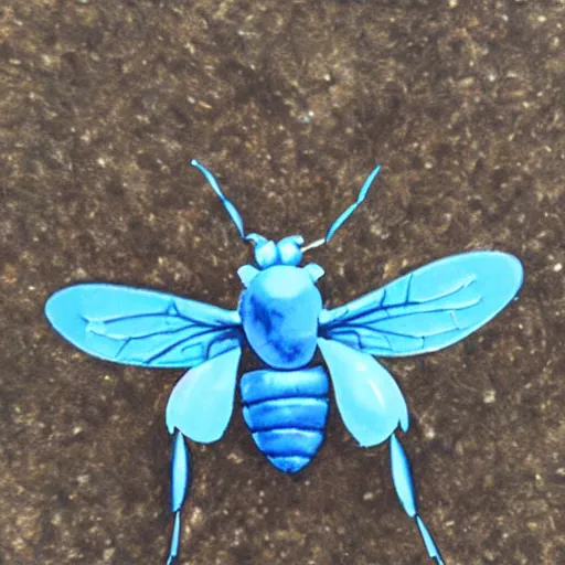 Image similar to “blue bee”