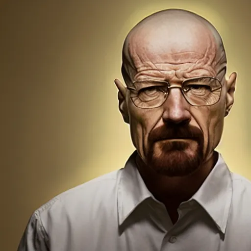 Image similar to walter white angrily strangling a lamp