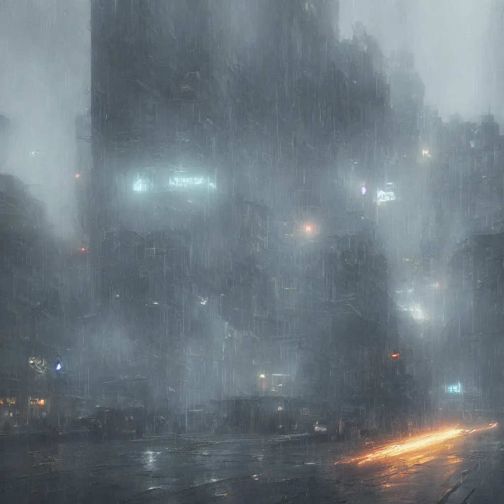 Image similar to it's raining streaks by Greg Rutkowski, Sung Choi, Mitchell Mohrhauser, Maciej Kuciara, Johnson Ting, Maxim Verehin, Peter Konig, final fantasy , 8k photorealistic, cinematic lighting, HD, high details, atmospheric,