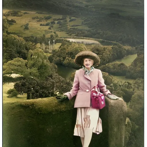 Prompt: a portrait of a character in a scenic environment by Norman Parkinson