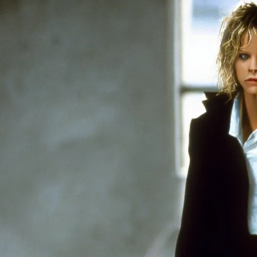 Prompt: meg ryan is the one in the matrix movie