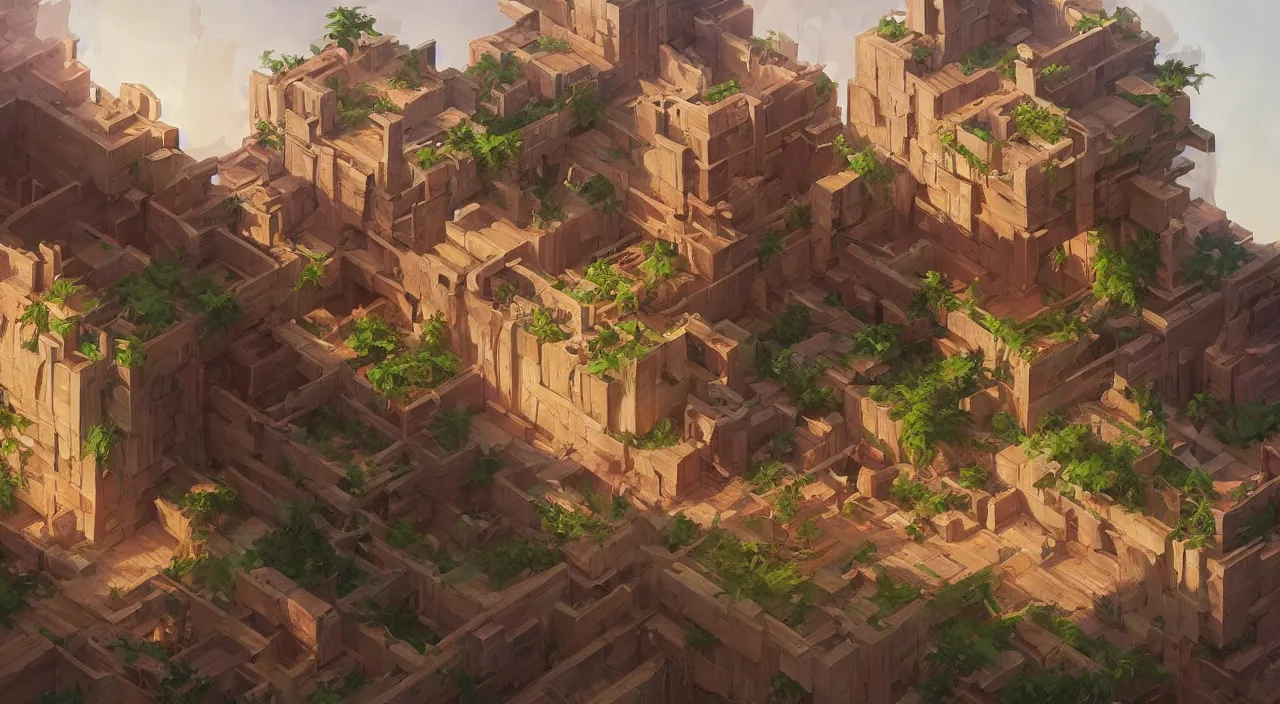 Image similar to wood wall fortress arabian marketplace fabric greeble block jungle dirt ground global illumination ray tracing hdr official fanart behance hd artstation by jesper ejsing, by rhads, makoto shinkai and lois van baarle, ilya kuvshinov, rossdraws