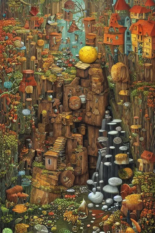 Image similar to by Jacek Yerka