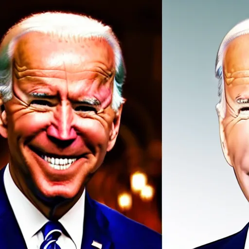 Image similar to joe biden as an anime protagonist