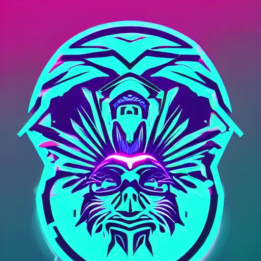 Image similar to eagle head, portrait, vaporwave, synthwave, neon, vector graphics, cinematic, volumetric lighting, f 8 aperture, cinematic eastman 5 3 8 4 film, photorealistic