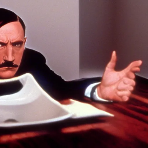 Image similar to Adolf Hitler in American Psycho (1999)