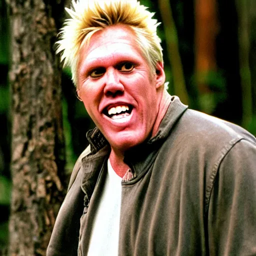 Image similar to gary busey as bigfoot