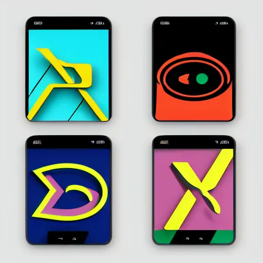 Image similar to arrow 3 d play store app icon material design pixar by rossdraws