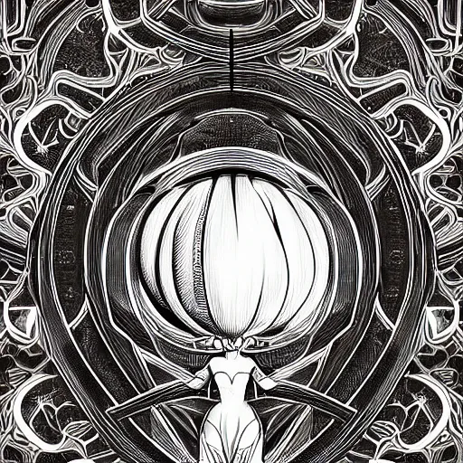 Prompt: the face of an incredibly beautiful, graceful, elegant, and well - endowed young woman dressed as a bulb of garlic, an ultrafine detailed illustration by james jean, intricate linework, bright colors, final fantasy, behance contest winner, vanitas, angular, altermodern, unreal engine 5 highly rendered, global illumination, radiant light, detailed and intricate environment