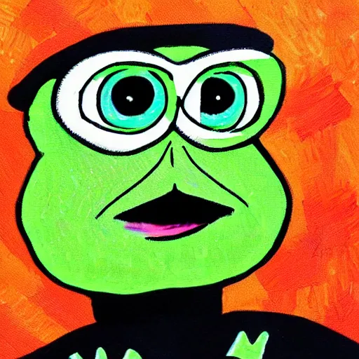 Image similar to SEC pepe