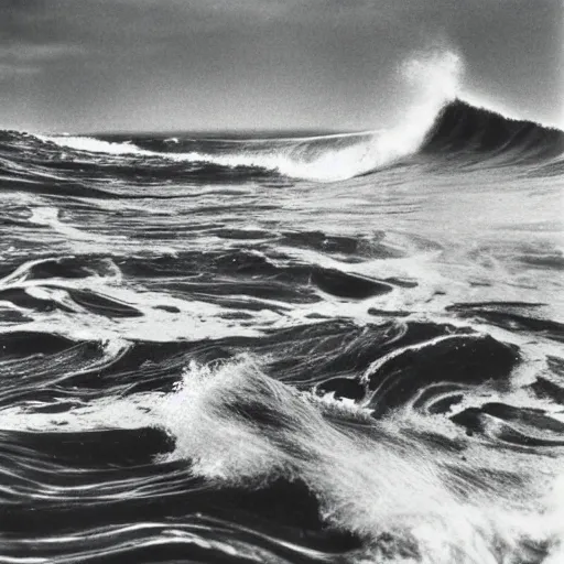 Image similar to Pretty waves at night by Lucien Clergue