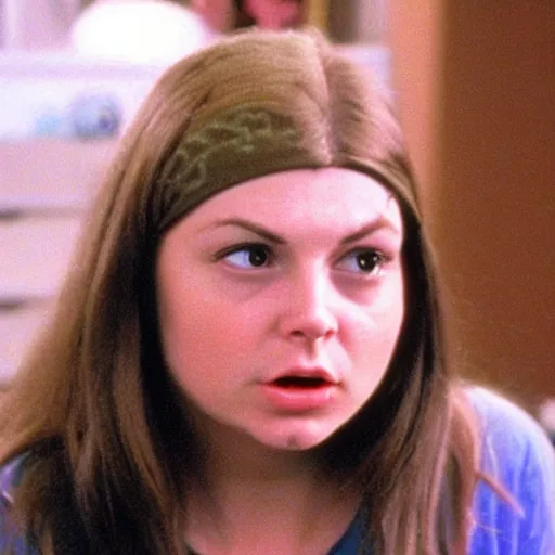 Image similar to A still of Meg Griffin from Family Guy in That 70's Show (1998)