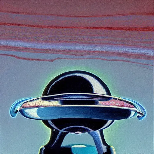 Image similar to alien by wayne thiebaud