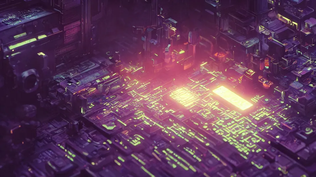 Prompt: a desktop - sized machine conjuring!!!!!!! a picture!!!!! from noise, by pascal deraed, greg rutkowski, and diego gisbert llorens, cinematic closeup!!, colorful, intricate, clear, sharp, high contrast, 8 k render, volumetric lighting