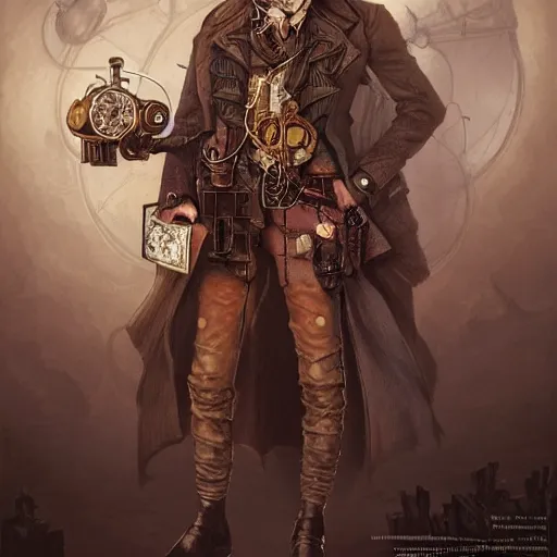 Image similar to steampunk doctor, highly detailed, d & d, fantasy, highly detailed, digital painting, trending on artstation, concept art, sharp focus, illustration, global illumination, shaded, art by artgerm and greg rutkowski and fuji choko and viktoria gavrilenko and hoang lap