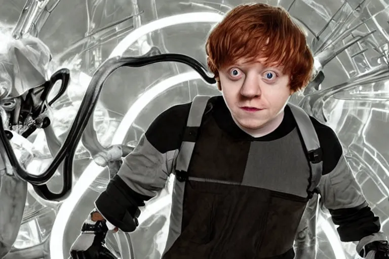 Image similar to Rupert Grint as Dr Octopus