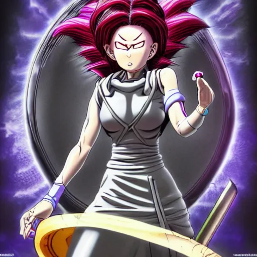 Prompt: a modern age goddess of death in the style of akira toriyama in the style of Hirohiko Araki detailed realistic High Resolution HD 8k