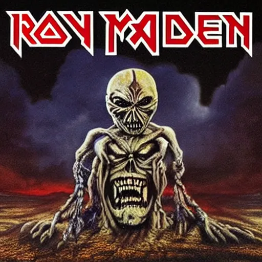 Image similar to “Iron Maiden album cover”