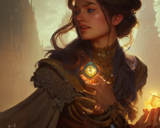 Image similar to photography of daniel lieske, deep focus, d & d, fantasy, intricate, elegant, highly detailed, digital painting, artstation, concept art, matte, sharp focus, illustration, hearthstone, art by artgerm and greg rutkowski and alphonse mucha