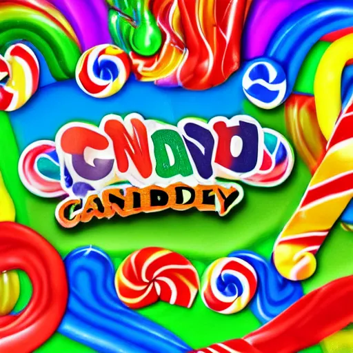 Image similar to high quality photograph candy land