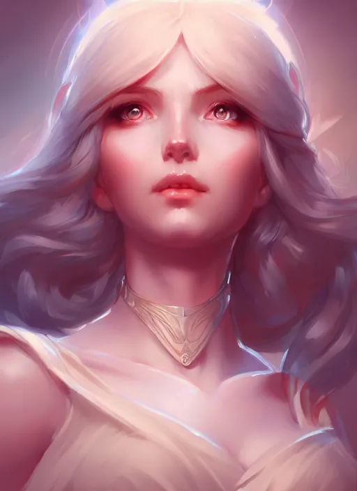 Image similar to goddess of beauty wide angle view, highly detailed, artgerm, cushart krenz, artstation, soft light, sharp focus, illustration, character design, concept art