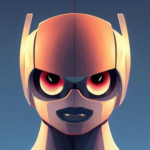 Image similar to face icon stylized minimalist metabots, loftis, cory behance hd by jesper ejsing, by rhads, makoto shinkai and lois van baarle, ilya kuvshinov, rossdraws global illumination