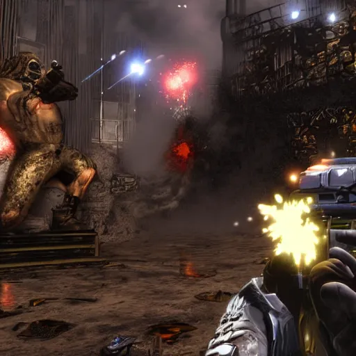 Image similar to Duke Nukem in Among Us, screenshot