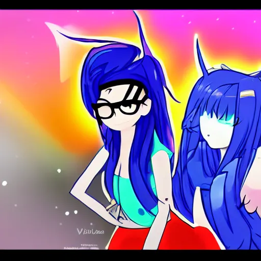 Prompt: vriska in huniepop