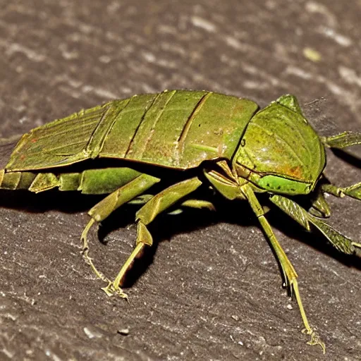 Image similar to a locust