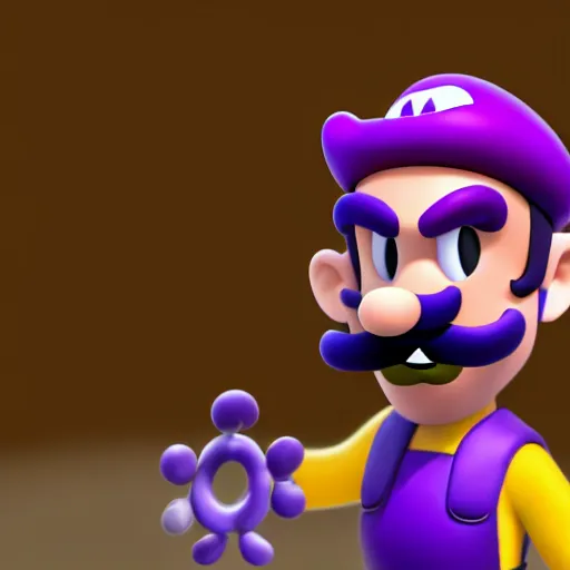 Image similar to ryan reynolds as waluigi, highly detailed, extremely high quality, hd, 4 k, 8 k, canon 3 0 0 mm, professional photographer, 4 0 mp, lifelike, top - rated, award winning, realistic, detailed lighting, detailed shadows, sharp, no blur, edited, corrected, trending