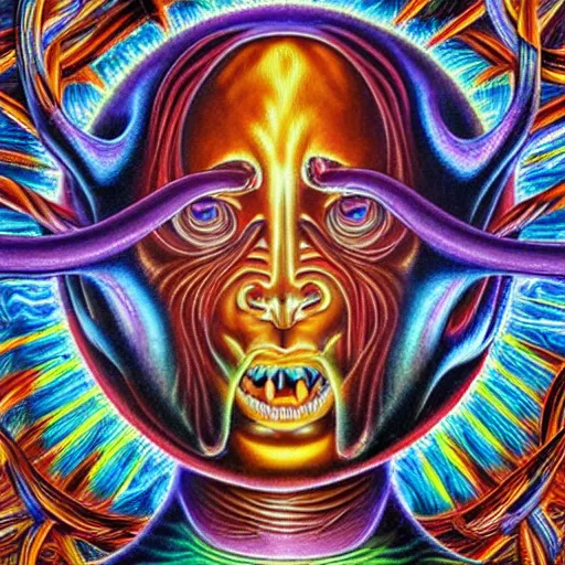 Image similar to Tool Album Art, Alex Grey