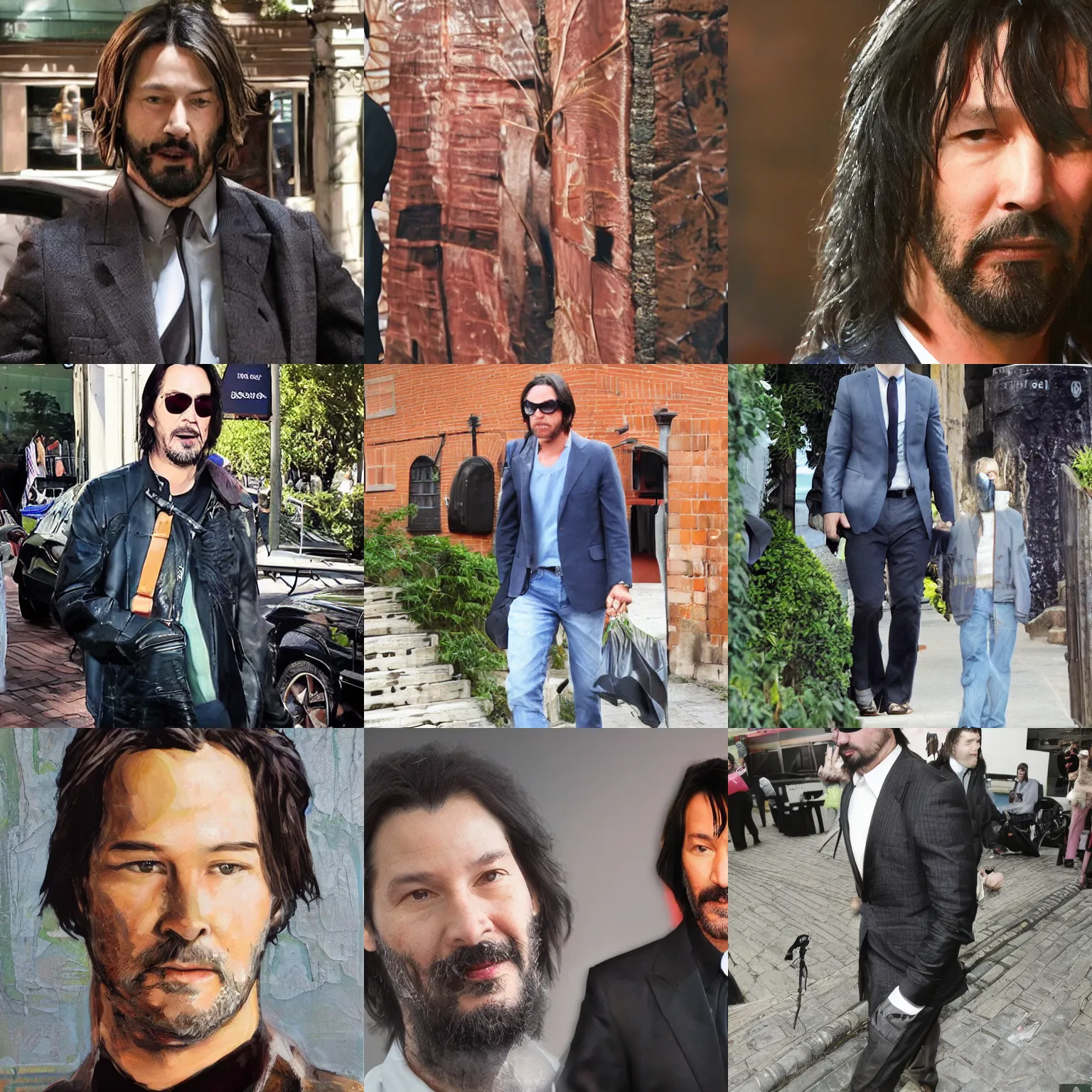 Image similar to keanu leaves