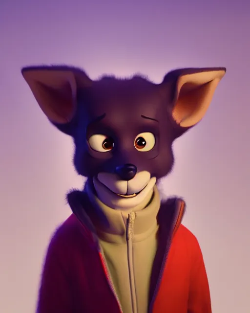 Image similar to furry by cory loftis, artstation, volumetric lighting, perfect, high detail