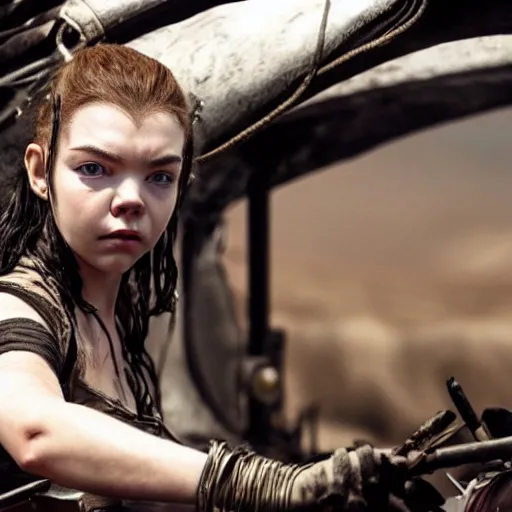 Anya Taylor Joy In The Movie Mad Max Fury Road Stable Diffusion Openart