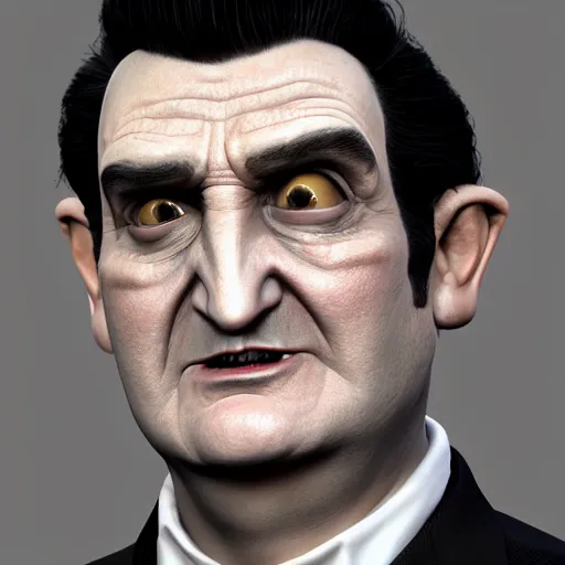 Image similar to portrait of ted cruz as grandpa munster, the munsters, octane render, unreal 5 engine