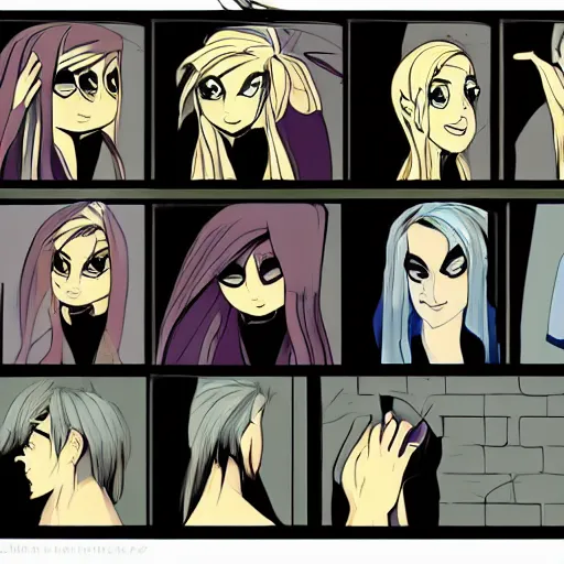 Image similar to the feeling i get when aidungeon locks me out, varying art styles, photocopy
