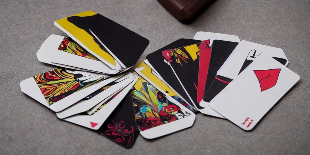 Image similar to cardistry