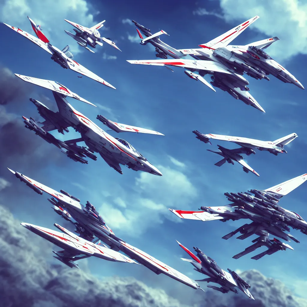 Image similar to sidescrolling airplane with lots of guns concept art, robotech gradius outer space concept art, hyperrealism, fine detail, 8 k, 3 d render, artgerm, artstation contest winner, cgsociety, cryengine, concept art!!, zbrush, vray sprite