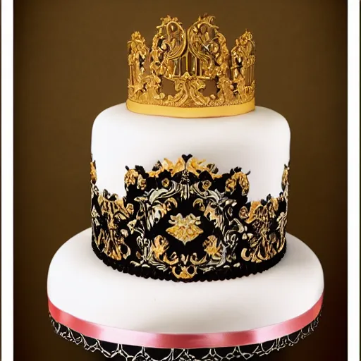 Image similar to Baroque cake