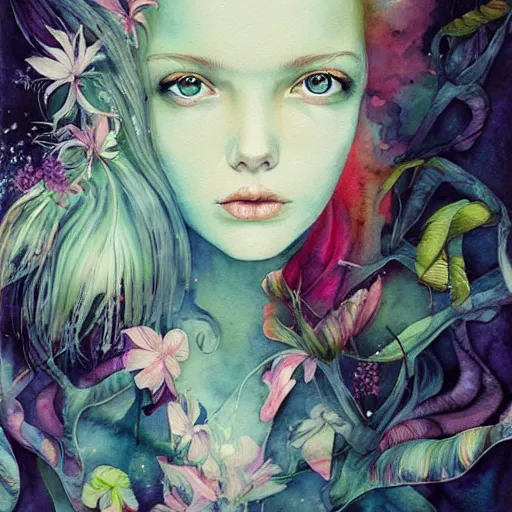 Image similar to watercolor living room by anna dittmann, by marco mazzoni