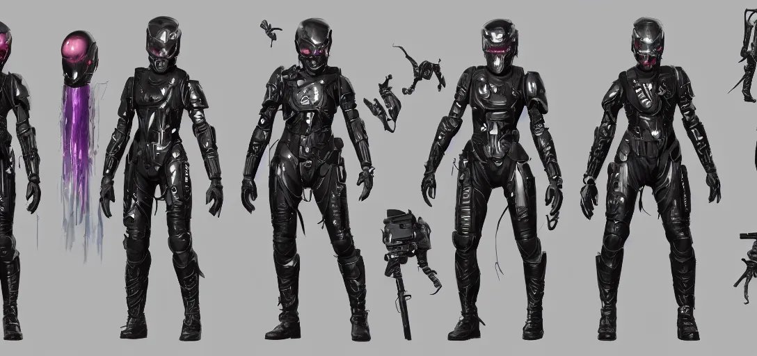Prompt: character sheet concept art of gender neutral special forces superhero from destiny 2, diaphanous robe, gypsy, face paint, colorful ferrofluid armor, realistic, hyperrealistic, photographic, costume, wlop, dan mumford, greg rutkowski, high detail, octane render, alexander mcqueen, james gurney, photo, 8 k