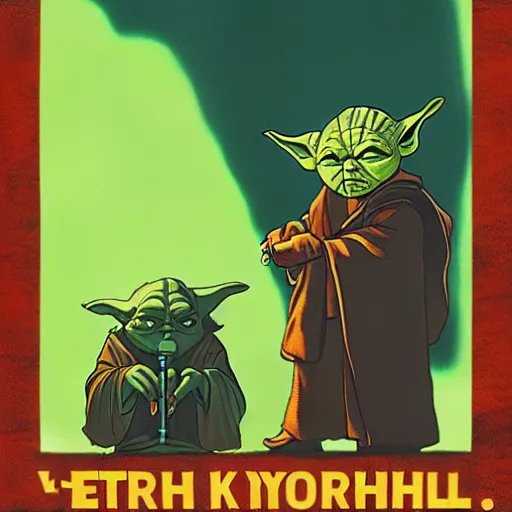 Image similar to Yoda by Jeffrey Smith and Erin Hanson and Chad Knight