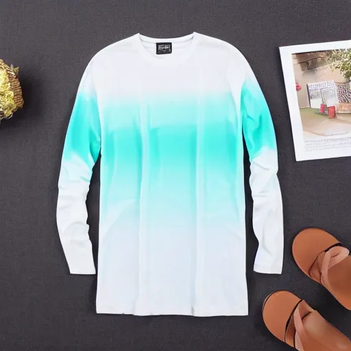 Image similar to ombre long sleeve t shirt