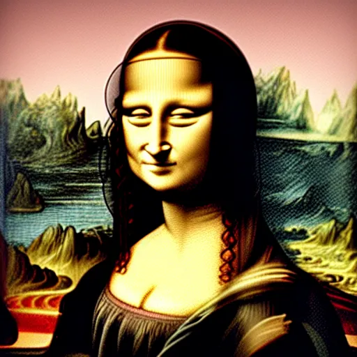 Image similar to Mona Lisa by Matt Groening