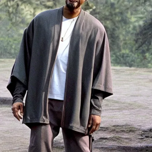 Image similar to will smith as a jedi